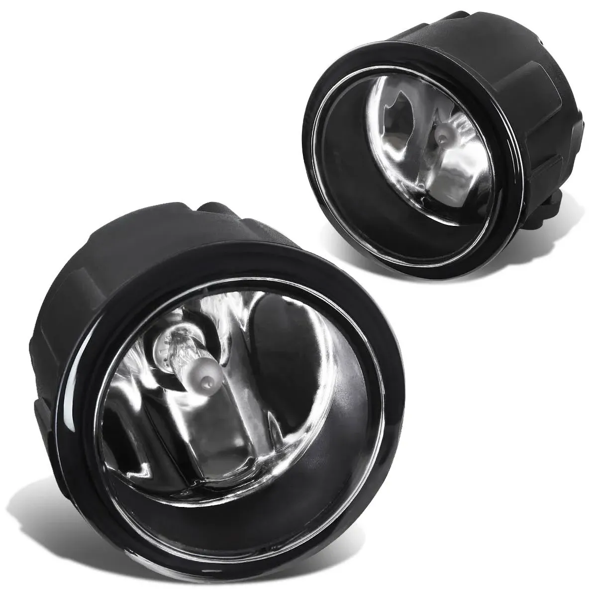 DNA MOTORING FL-ZTL-210-CH Fog Light Driver & Passenger Side Enhance visibility [Compatible with 09-14 Nissan Cube / 11-14 Juke/Quest / 09-14 Murano ]