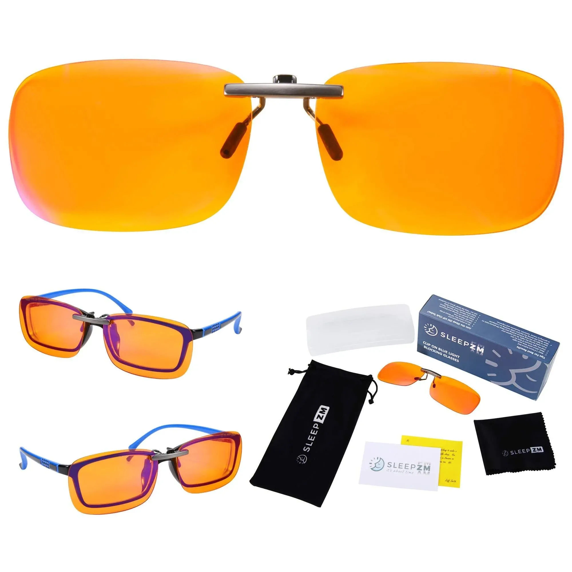 Sleep ZM Clip On Blue Light Glasses