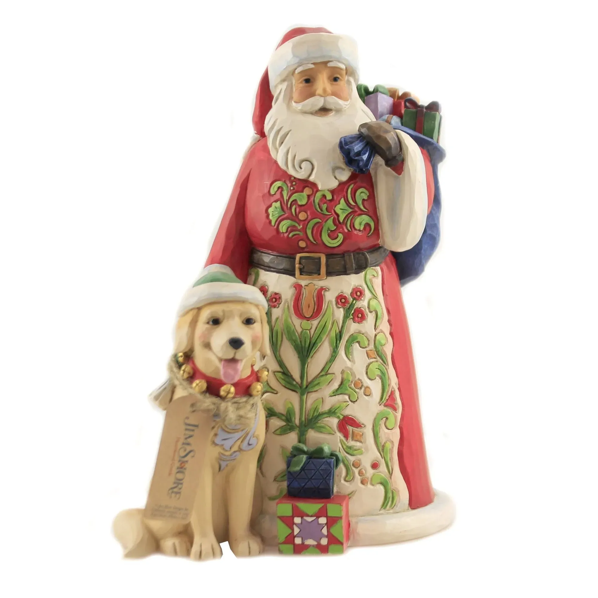 Jim Shore : Santa with Dog