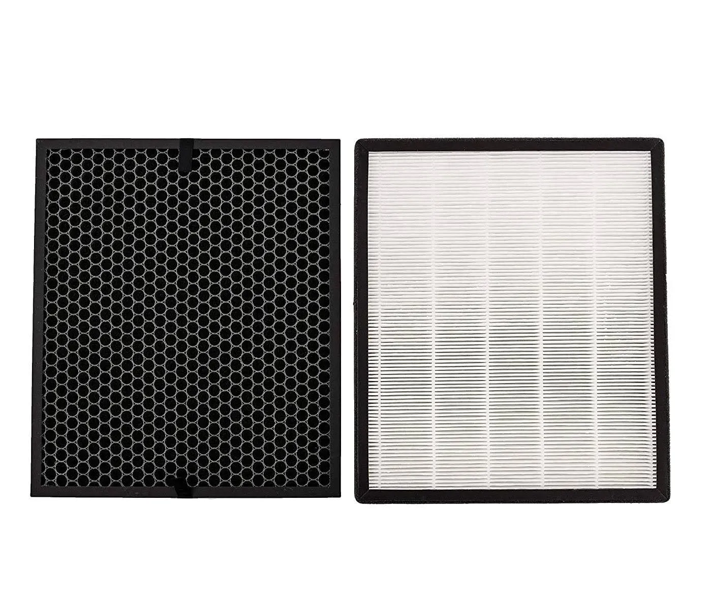 1.8 in. x 13.6 in. x 11.6 in. Replacement Filter Set for Air Purifier LV-PUR131-RF True HEPA and Carbon Filters Set