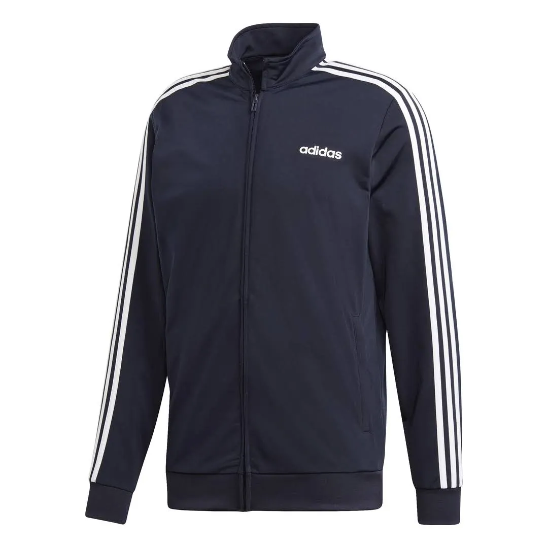 adidas Men's Essentials Warm-Up 3-Stripes Track Top