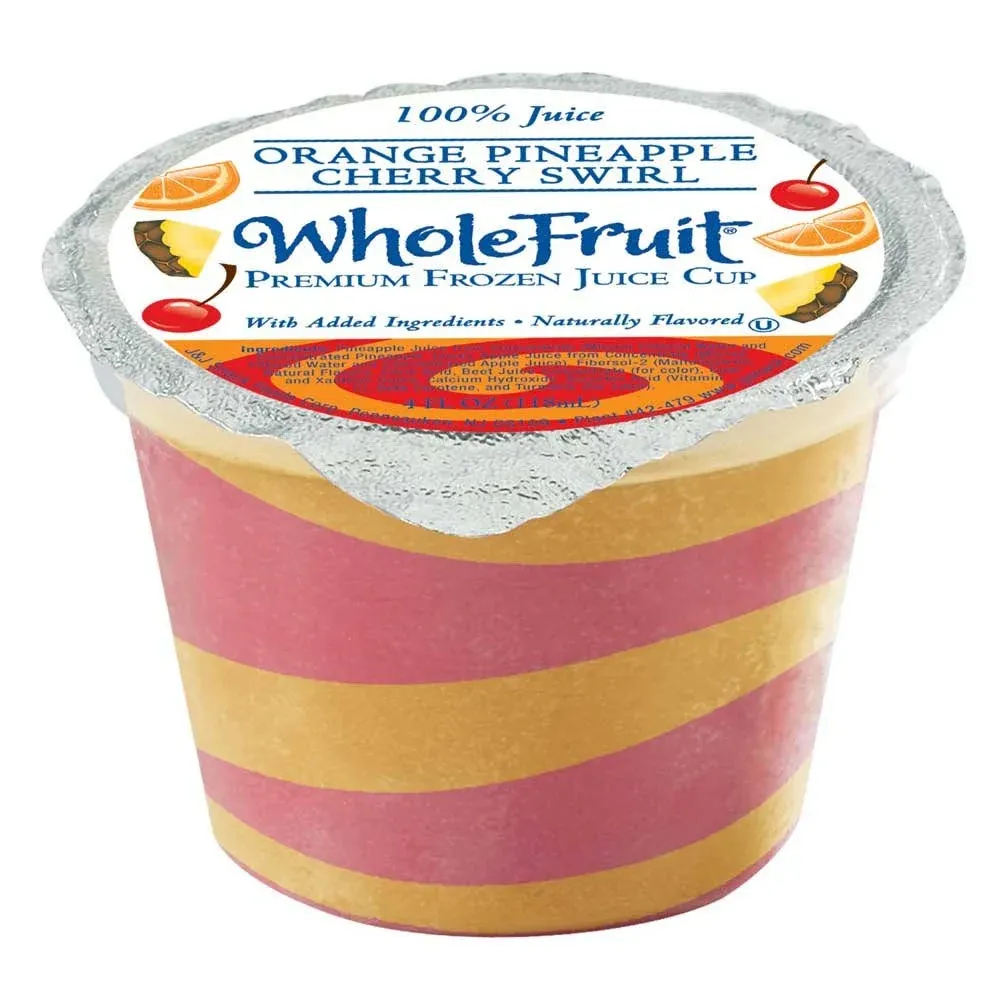 Whole Fruit Premium Orange Swirl Juice Cup