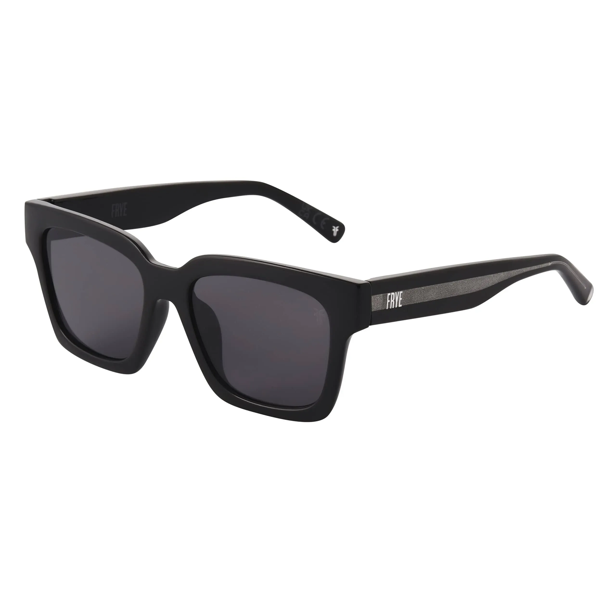 Frye Lisa Womens Square Sunglasses, Black, 54mm