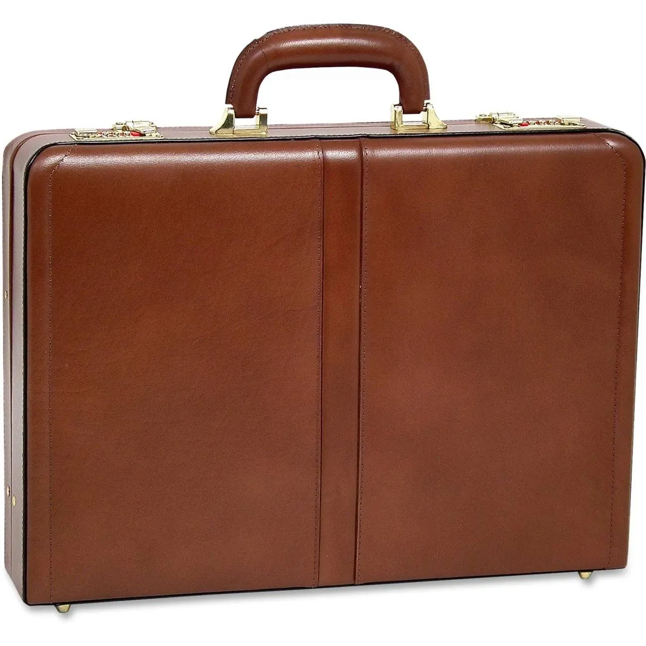 McKlein Reagan - Brown Leather Attache Case