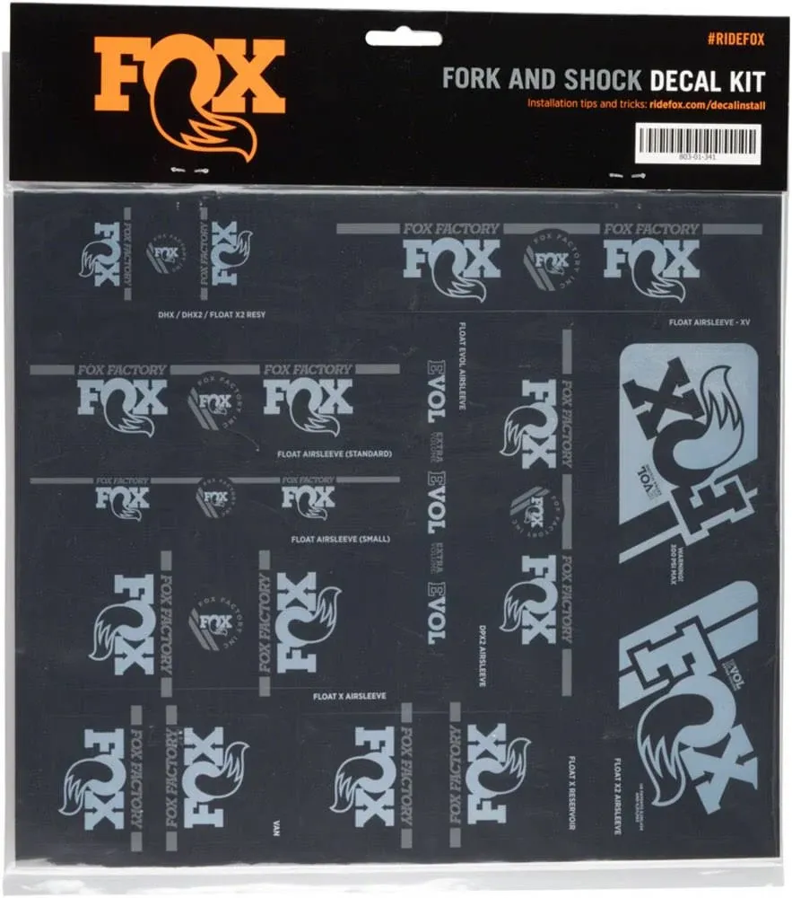 FOX Heritage Decal Kit for Forks and Shocks