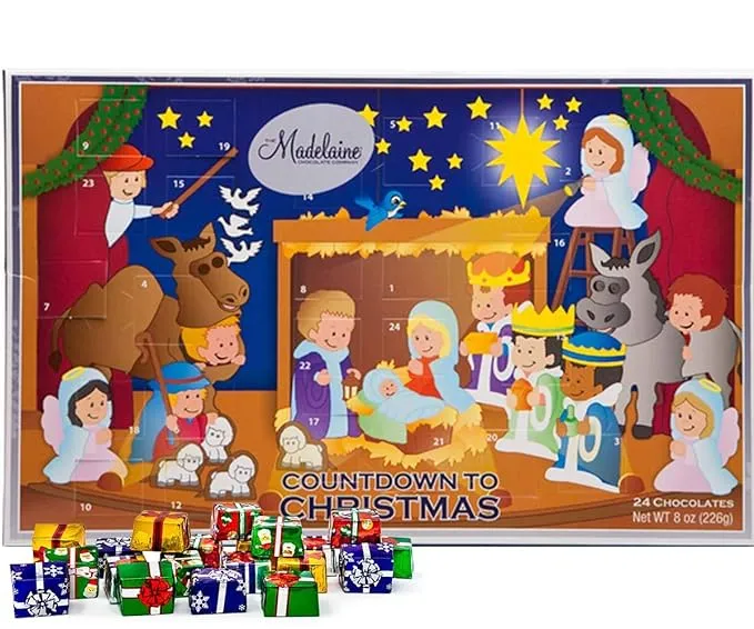 Madelaine Chocolate Christmas Tree Advent Calendar