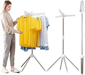 Clothes Drying Rack Folding Indoor - Foldable Clothing Dryer Laundry Stand