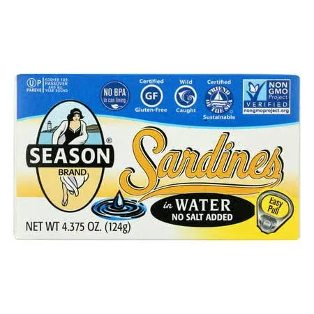 Season Sardines in Water