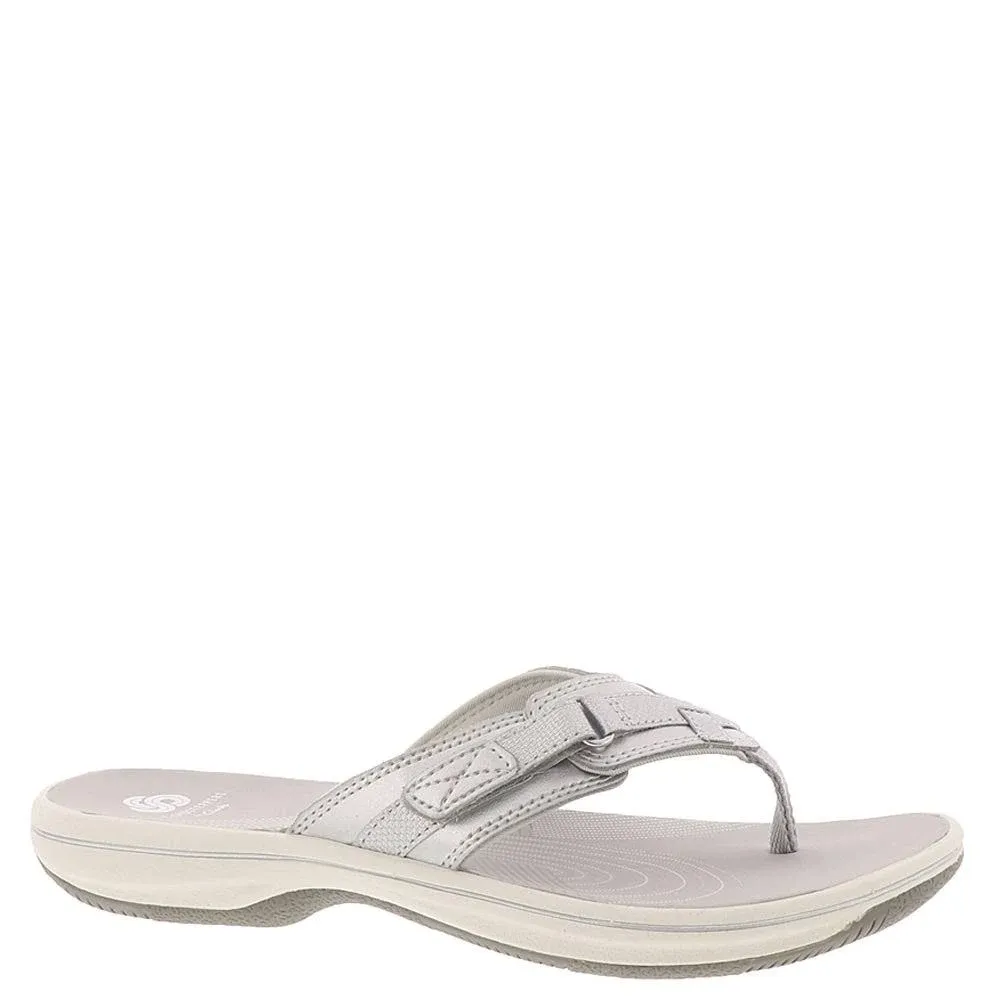 Women's Clarks Breeze Sea Flip-Flops