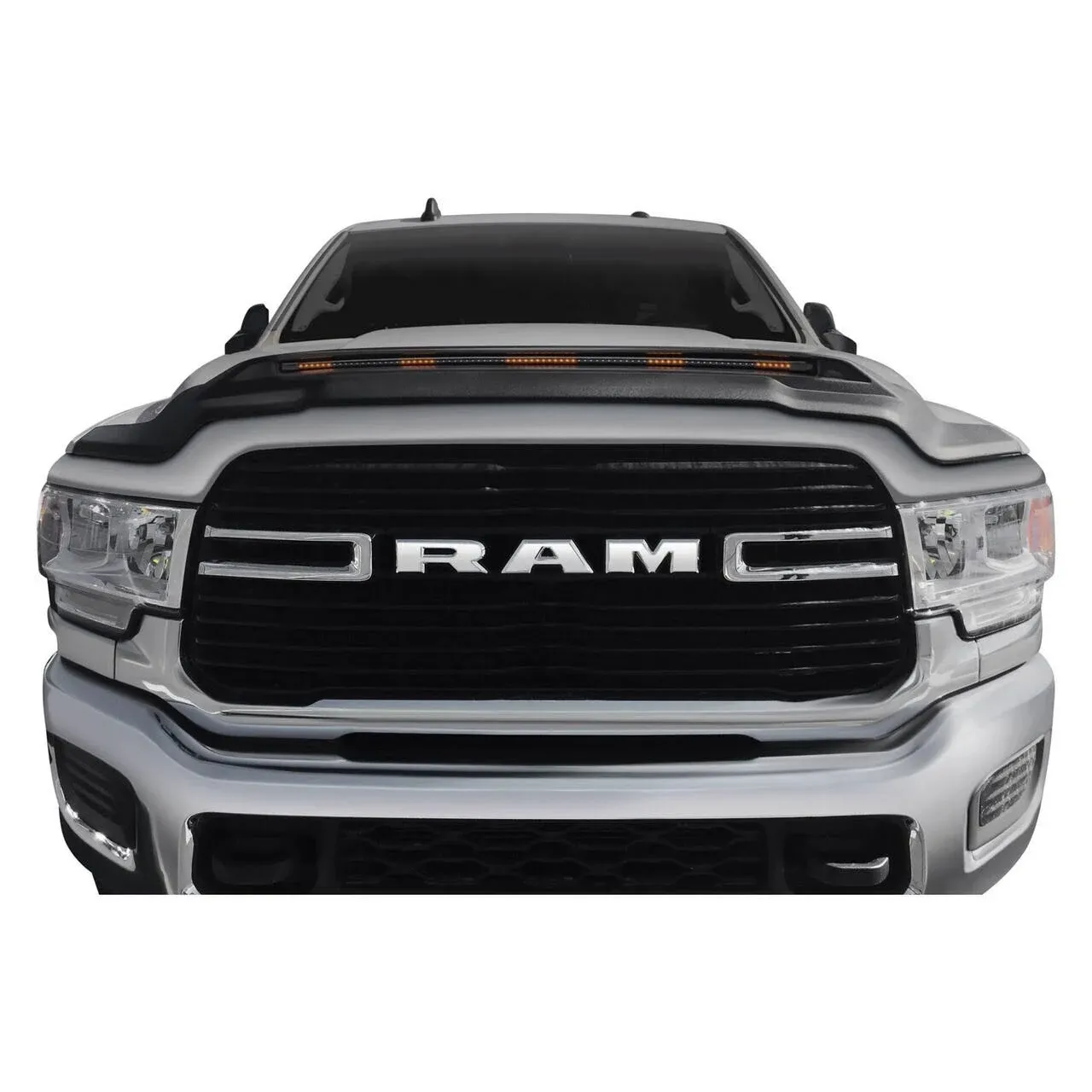 Auto Ventshade [AVS] Aeroskin Lightshield PRO Hood Protector | 2019-2023 Ram 2500, 3500, Textured Black, 1 pc | 953189