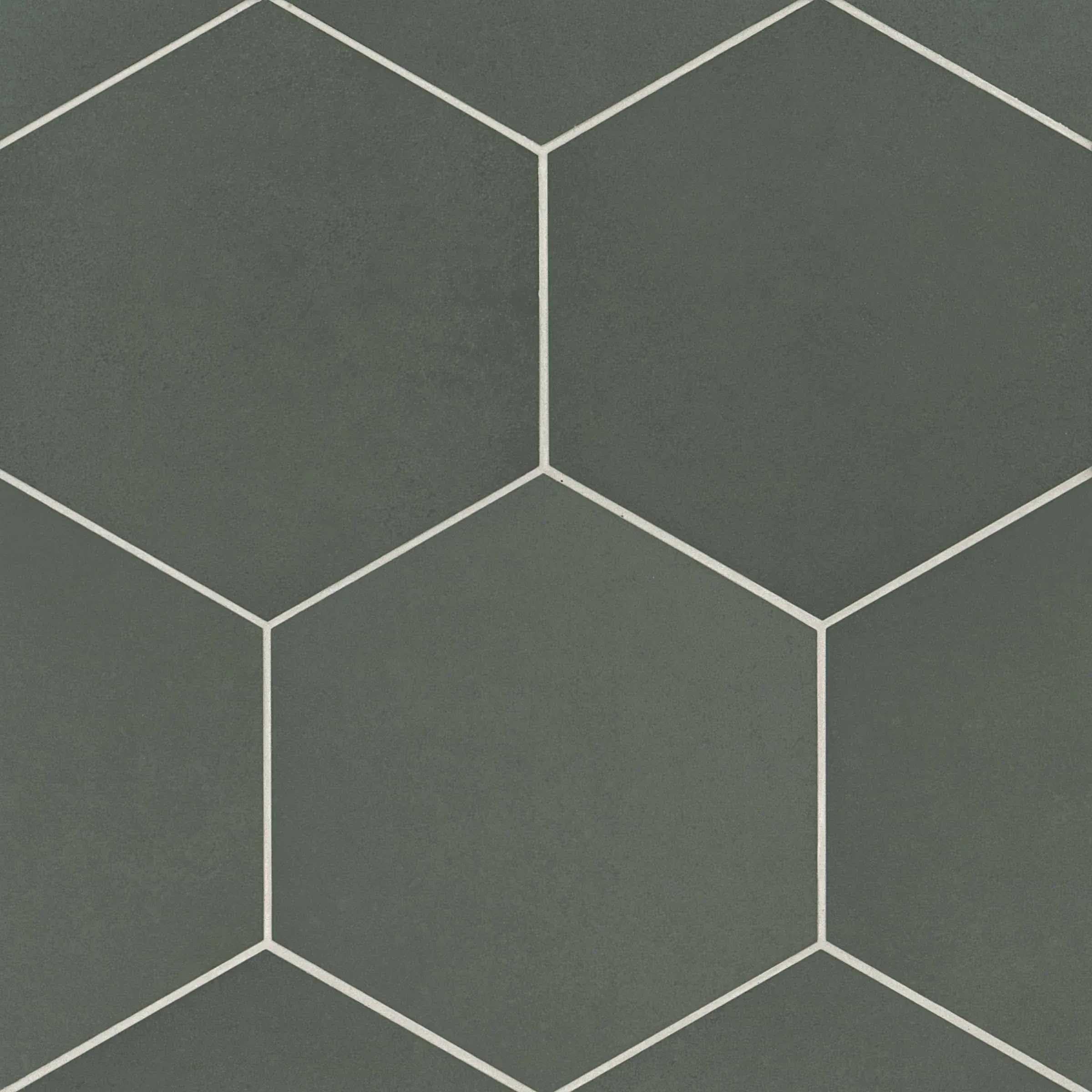 Bedrosians Makoto Matte Hexagon Porcelain Tile 11.5" x 10", Midori Green (18-Pack, 10.76 sf)