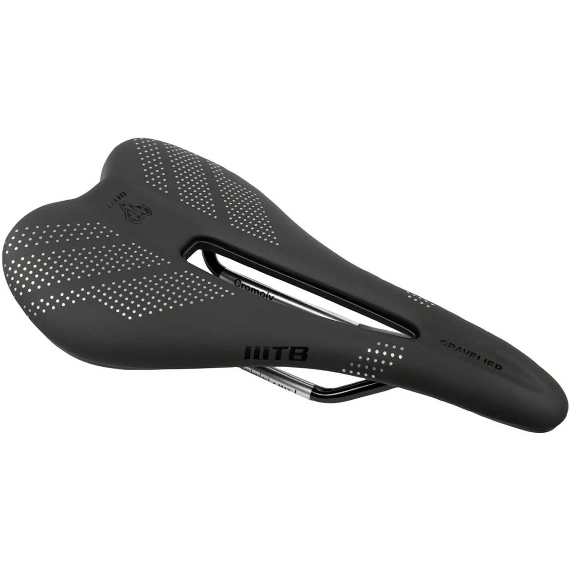 WTB Gravelier Saddle (Black) (Chromoly Rails) (140mm) 