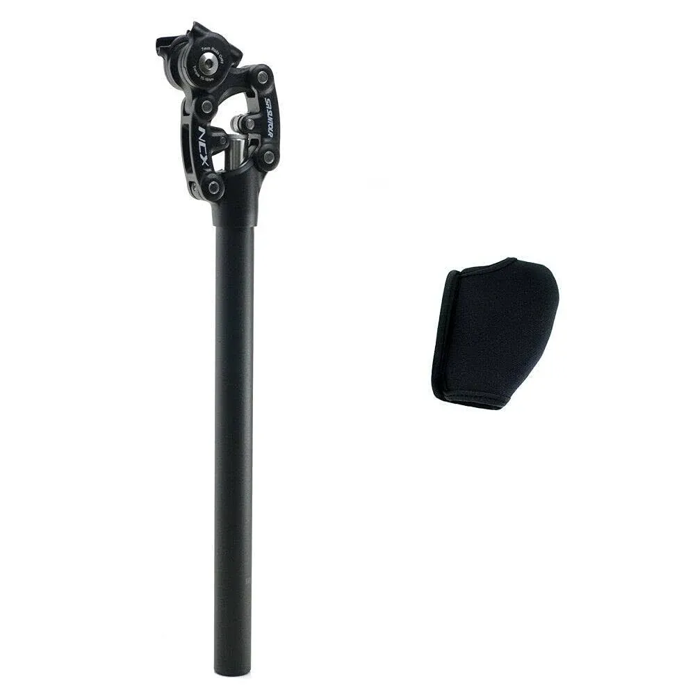 SR Suntour SP12 NCX Suspension Seat Post with Protective Cover, Vk2353