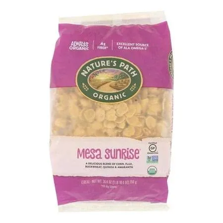 Nature's Path Organic Mesa Sunrise Flakes Cereal - Case of 6 - 26.4 oz.