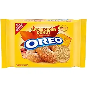 Oreo Double Stuf Apple Cider Donut Cookies 12.2 Oz, 1Count