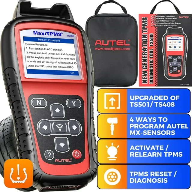 Autel MaxiTPMS TS508WF TPMS Tool TPMS Sensors Activate/Reset/Programming NEW