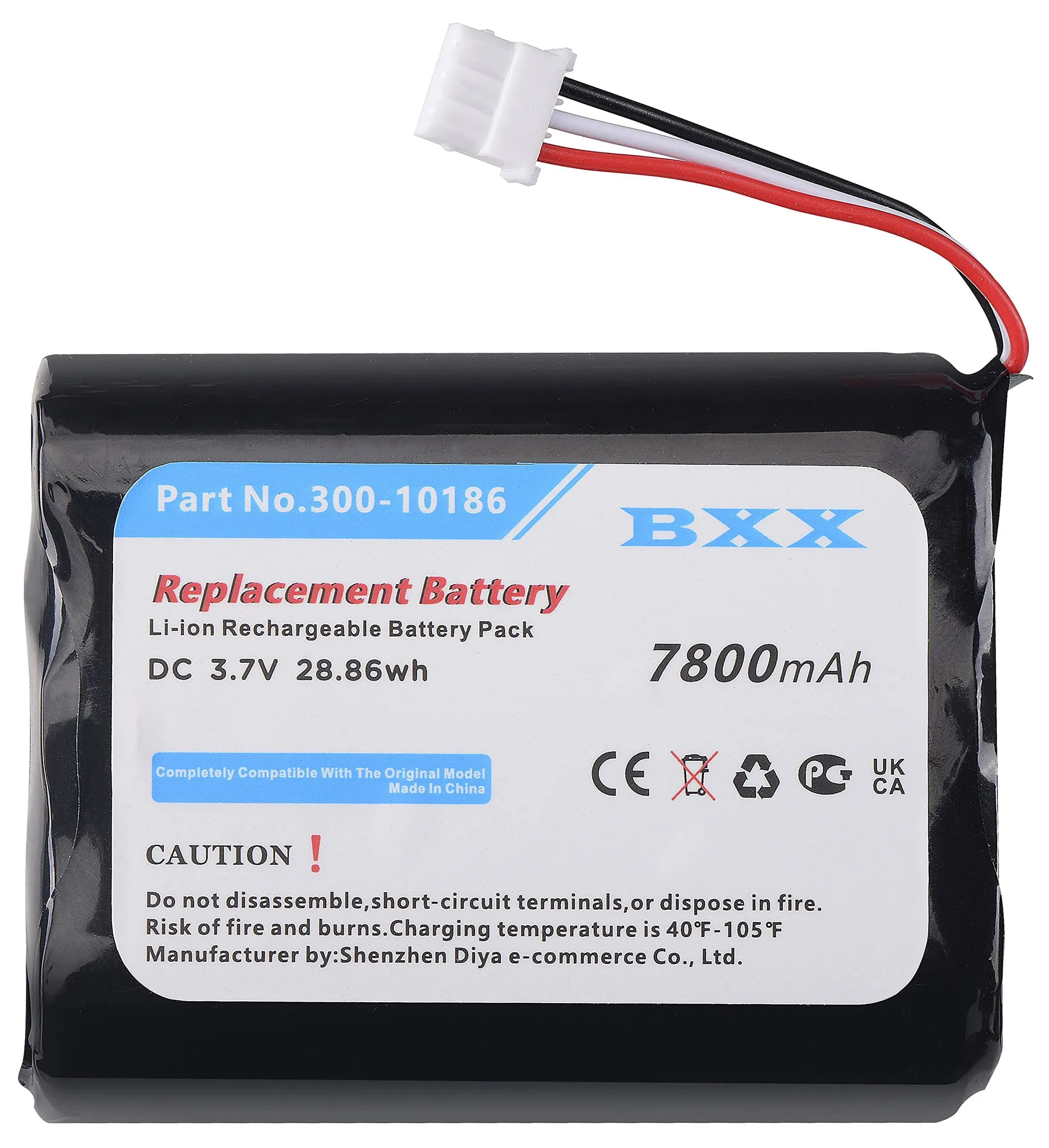 BXX Replacement Battery for ADT Command Smart Security Panel 300-10186