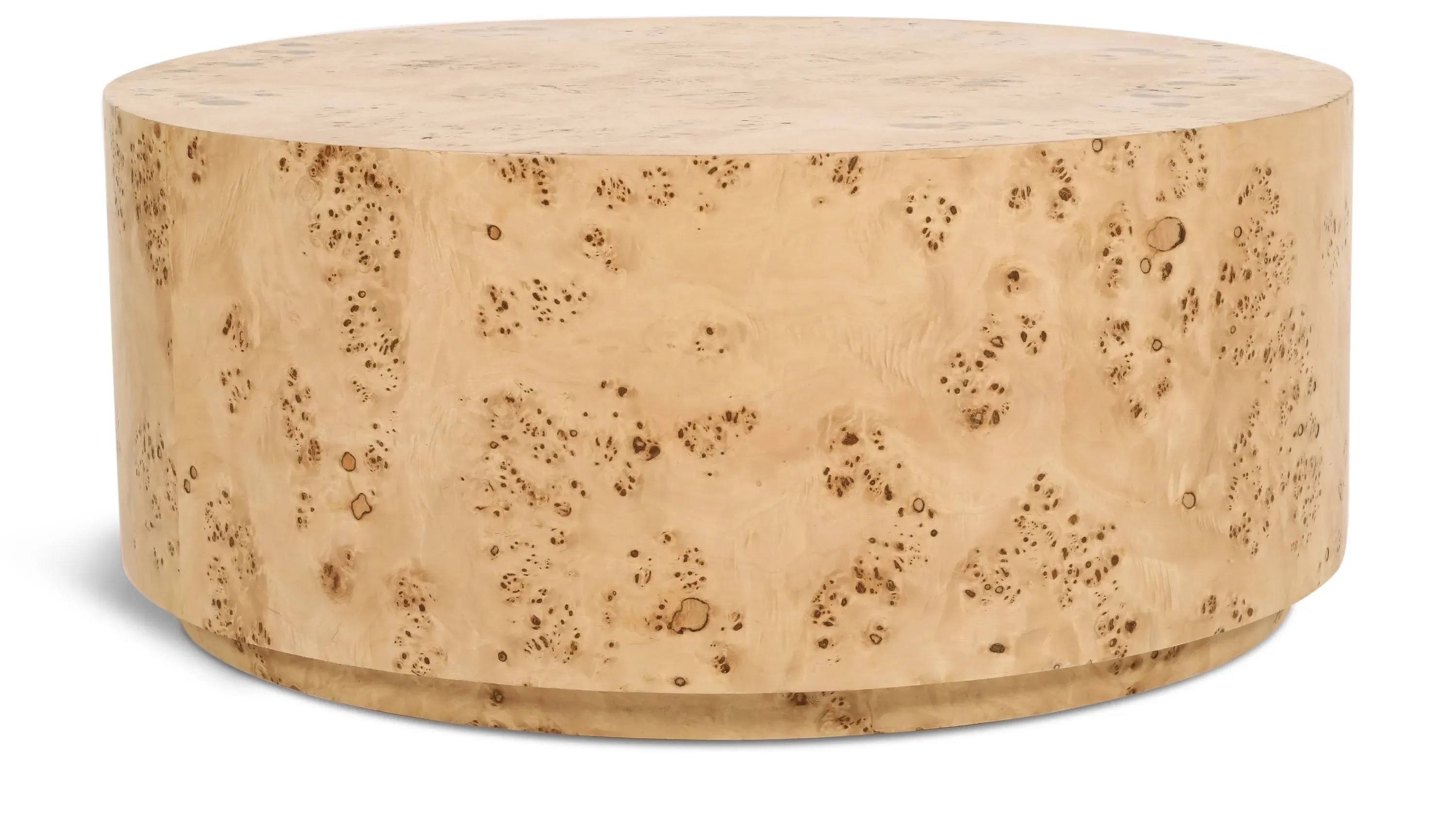 Natural Burl Coffee Table