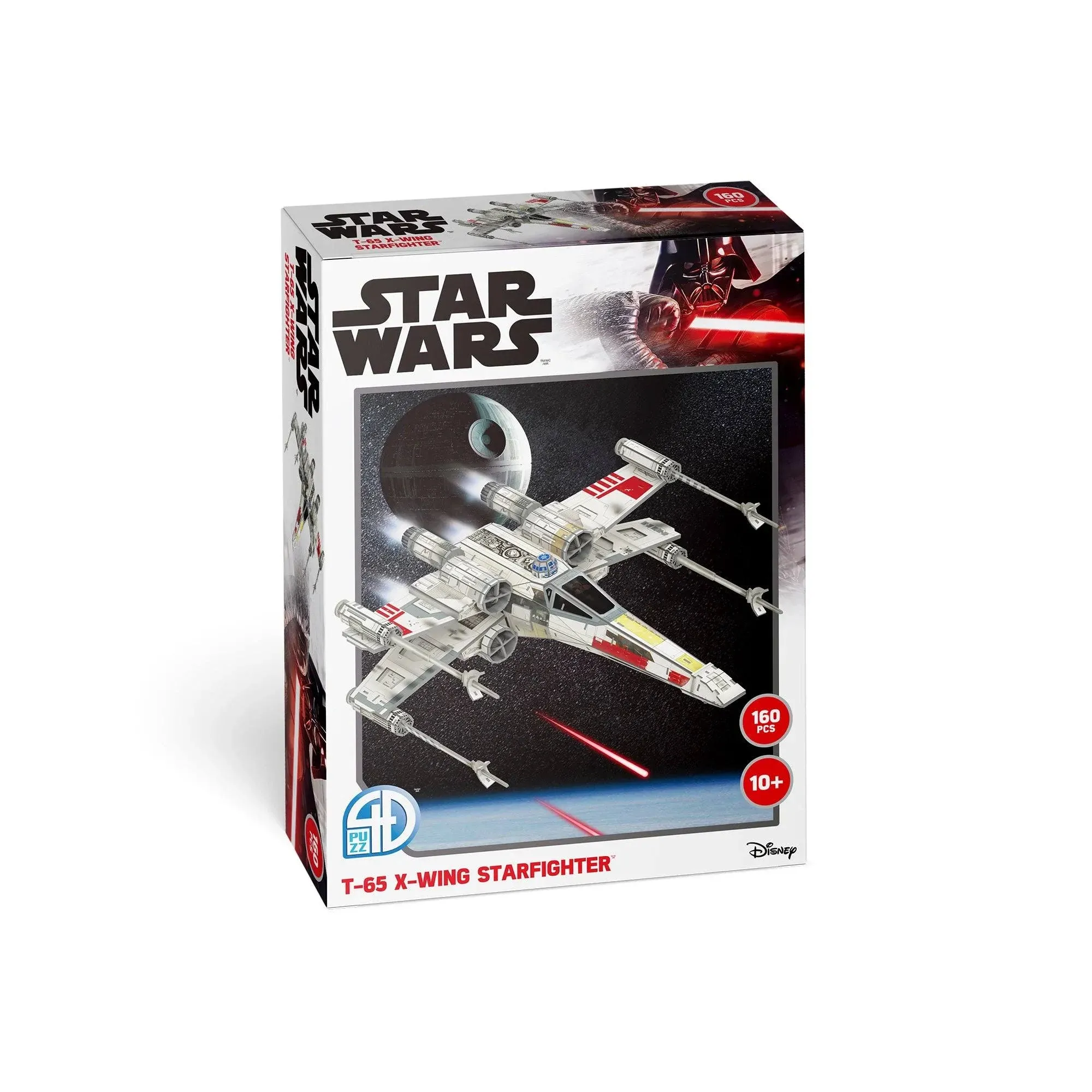 University Games Star Wars T-65 X-Wing Star Fighter 3D Model Puzzle