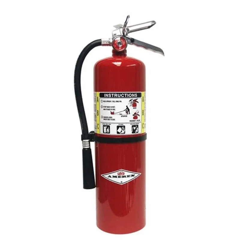 Amerex B456 ABC Dry Chemical Fire Extinguisher with Aluminum Valve, 10 lb. by Amerex CorporationAmerex B456 ABC Dry Chemical Fire Extinguisher w…