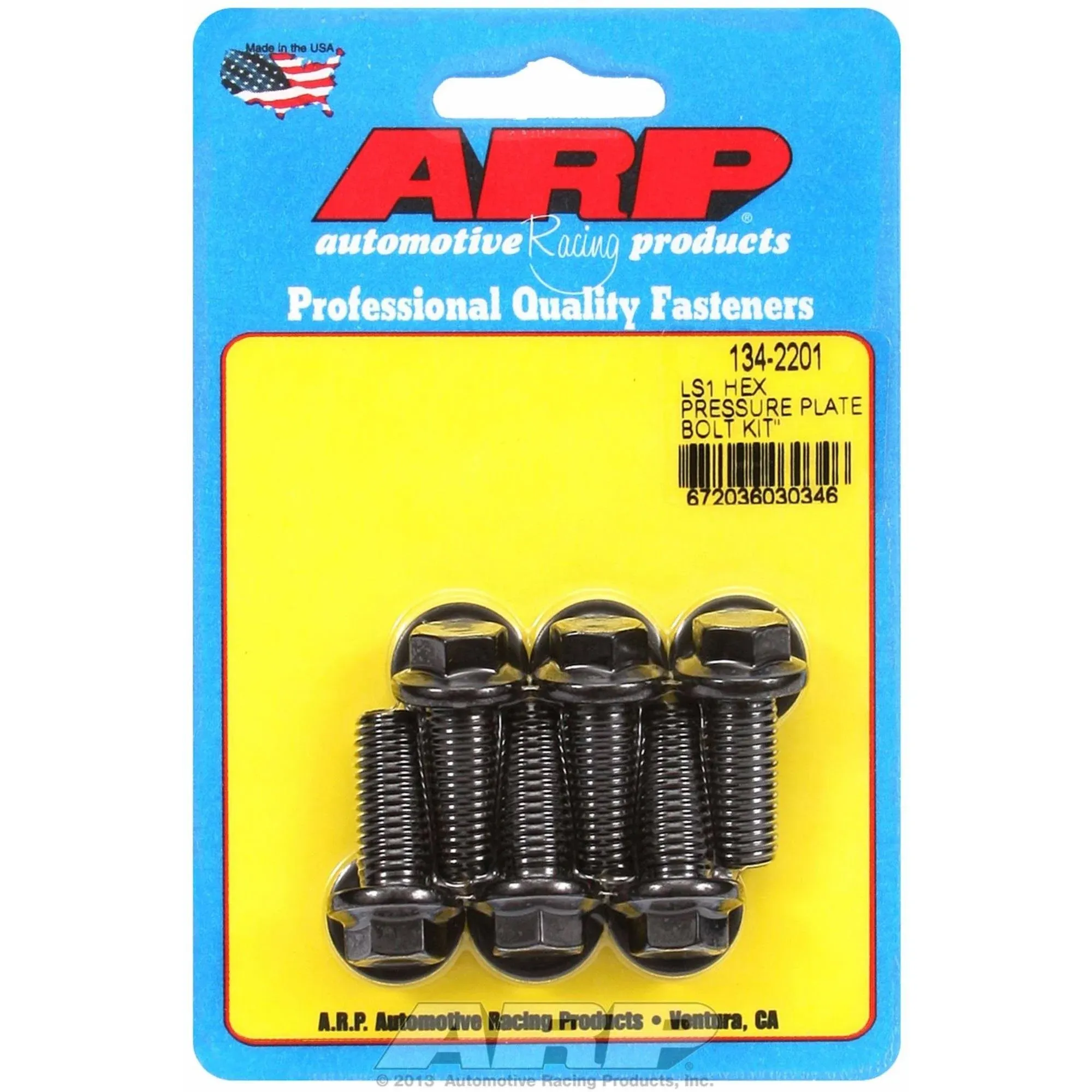 ARP 134-2201 - LS1 Hex Pressure Plate Bolt Kit