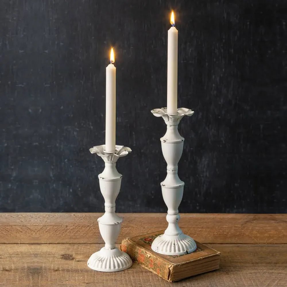 ctw Home 790140 Delilah Metal Candlesticks - Set of 2