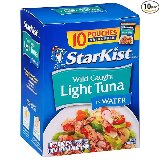 StarKist Chunk Light Tuna in Water (2.6 Ounce, 10 Pack)