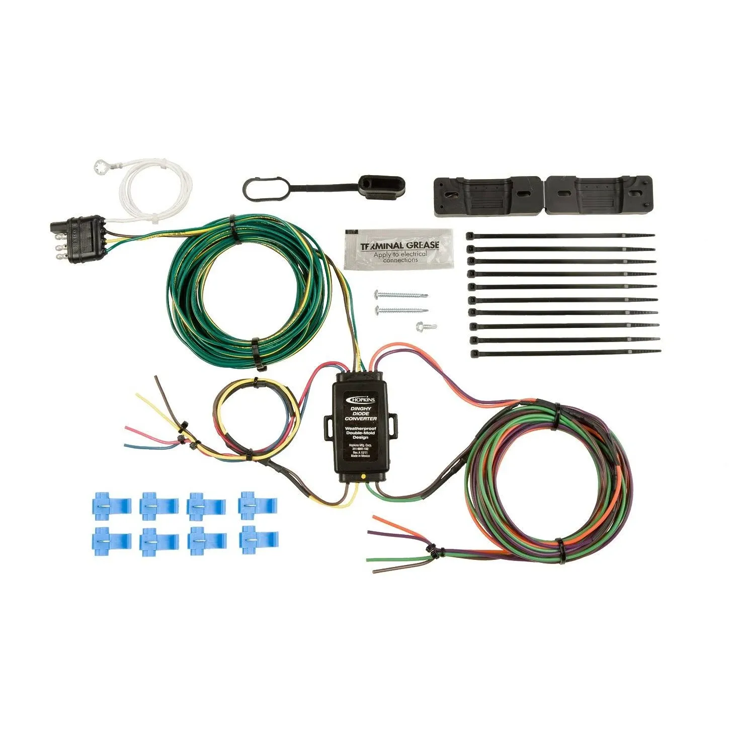 Hopkins Towing Solution 55999 Plug-In Simple Vehicle To Trailer Wiring Harness