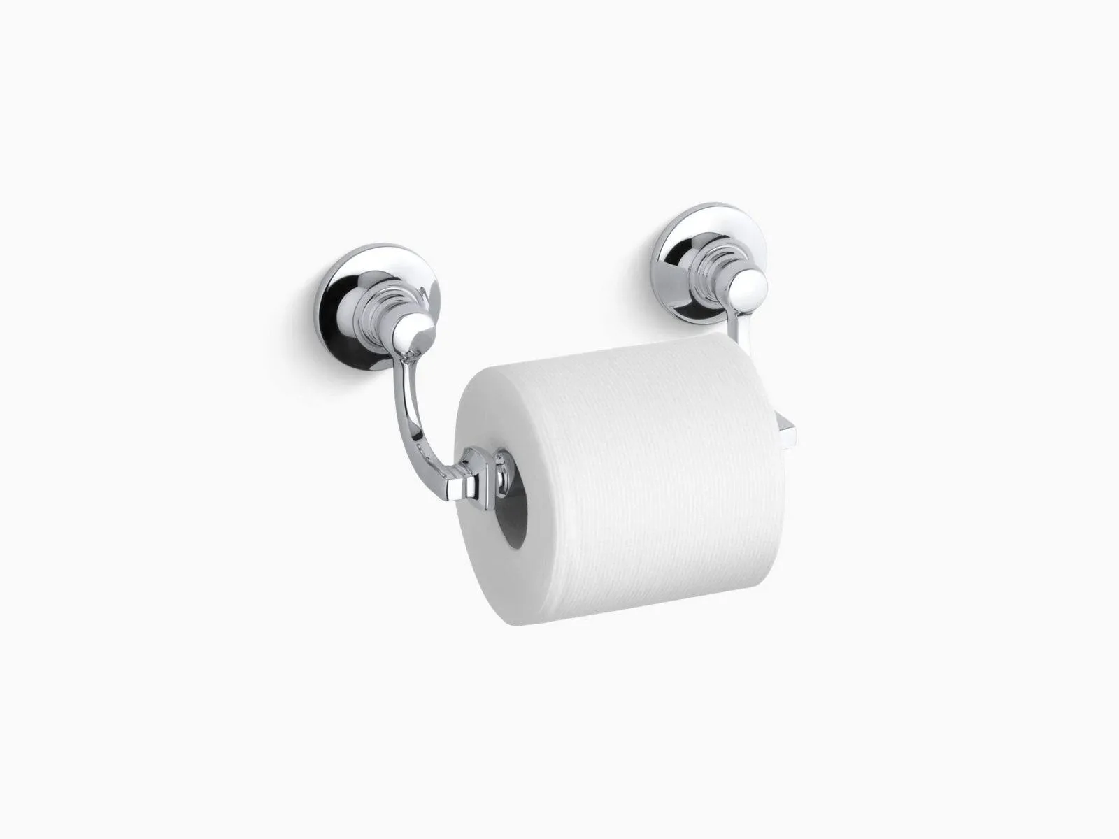 KOHLER K-11415-CP Bancroft Toilet Tissue Holder, Polished Chrome