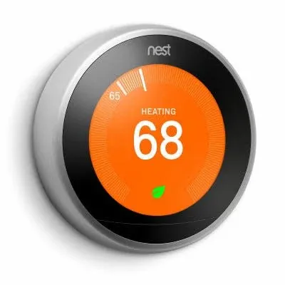 Google Nest Learning Thermostat - 3rd Generation - Smart Thermostat - Pro Version - Works With Alexa