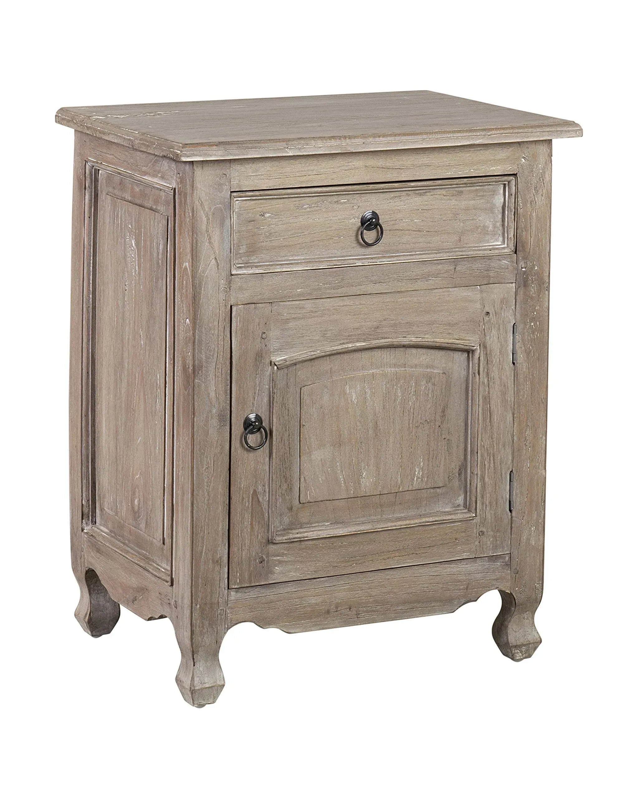 East at Main Brown Wash Kepler Bedside Table