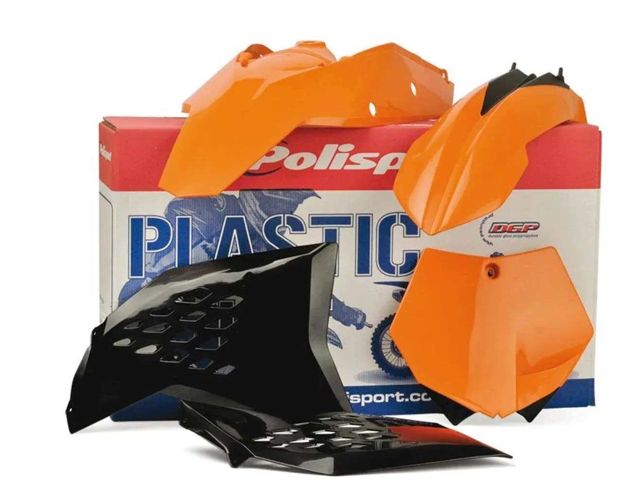 Polisport Plastics Kit Orange SX 125 525 EXC 01-03