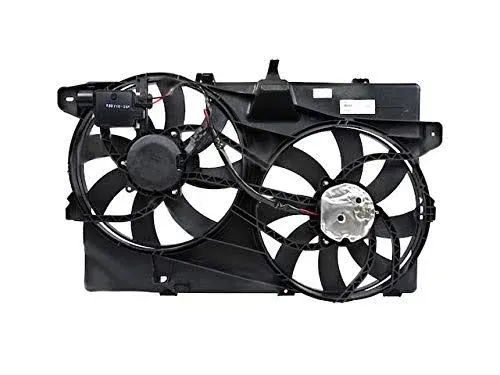 Radiator Fan Assembly - Compatible with 2007-2013, 2015 Ford Edge