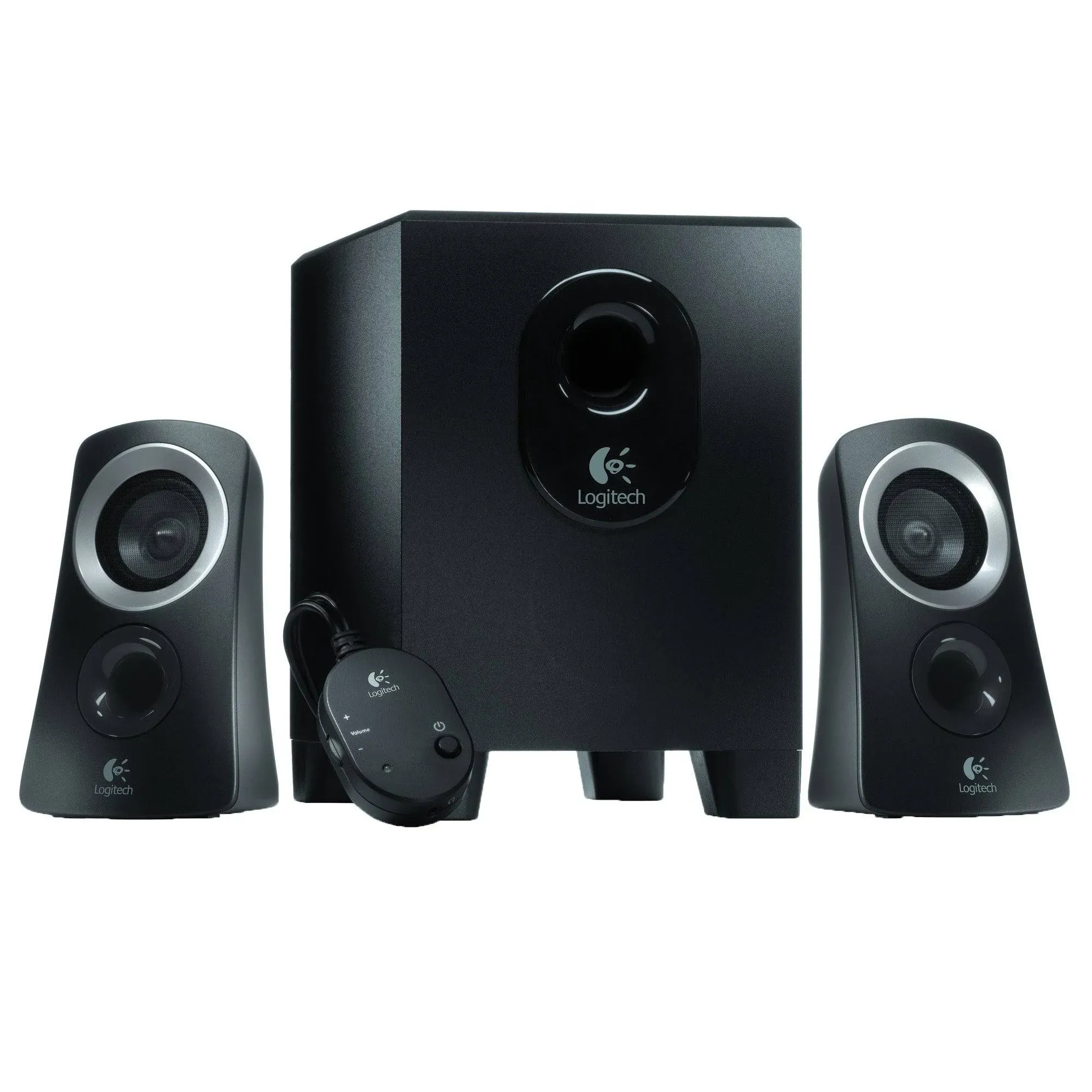 Logitech Z313 Speaker System with Subwoofer - Black