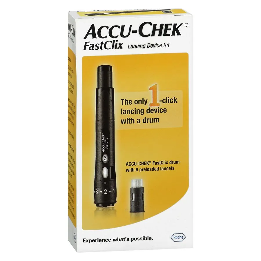 Accu-Chek FastClix Lancing Device Kit