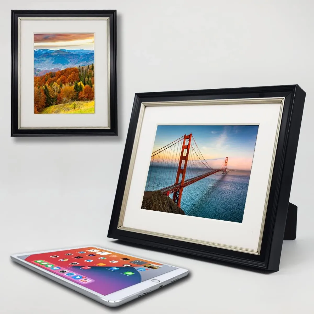 Picture Frame iPad Frame,Turn The Into A WiFi Cloud Digital Photo Frame,Perfect ...