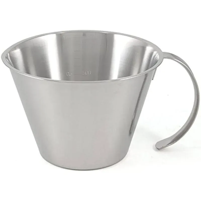 Linden Sweden Jonas Stainless Steel Measuring Cup for Baking - 2-Cup Size