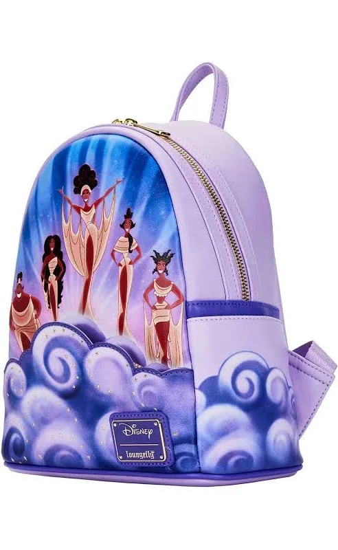 Loungefly Disney Hercules Muses Clouds Mini Backpack, ki