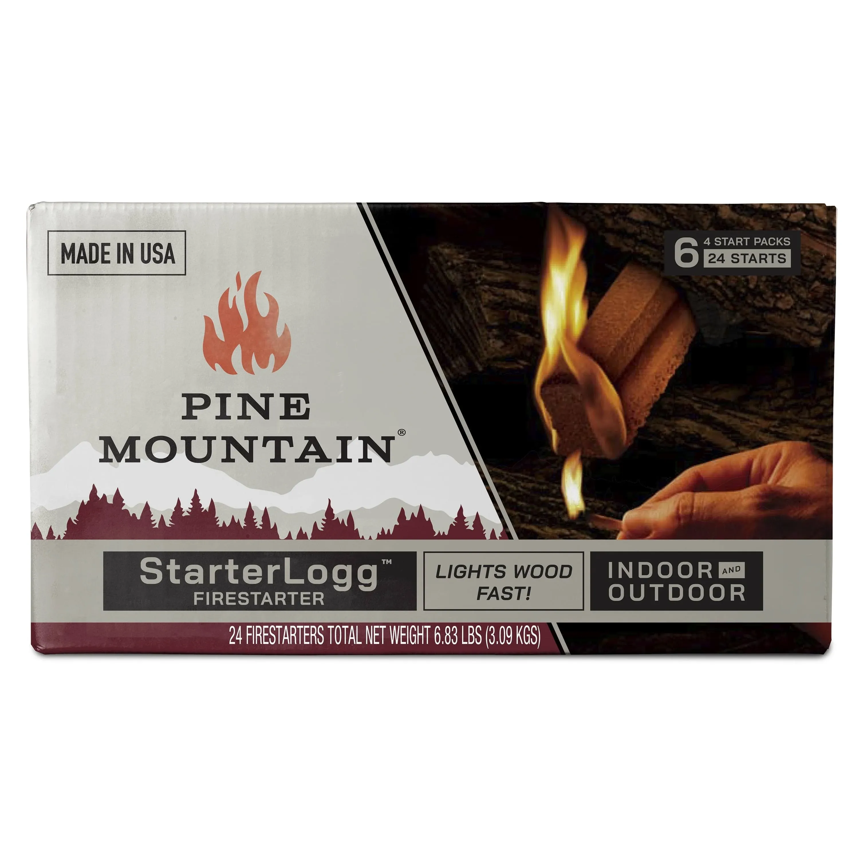 Pine Mountain Starterlogg Firestarters 24 Pack