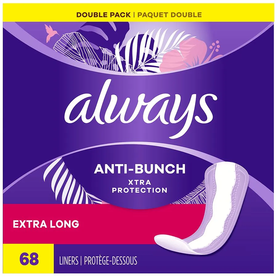 Always Anti-Bunch Xtra Protection Daily Liners