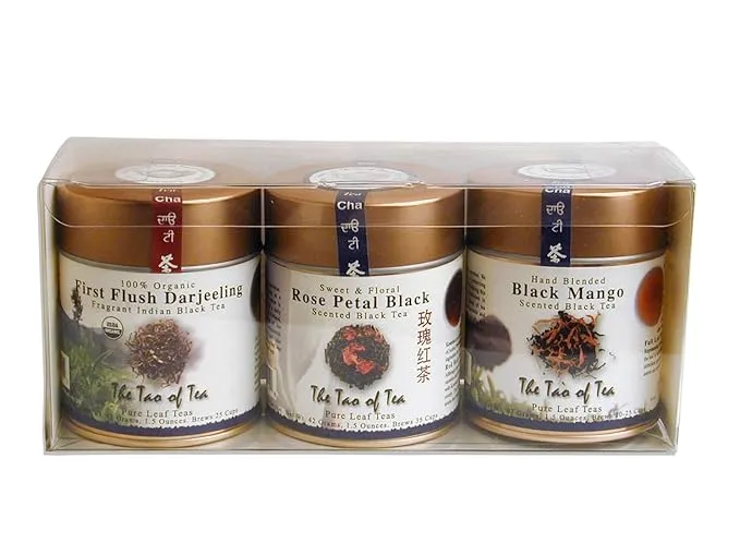 The Tao of Tea Black Tea Sampler, 3-Count Box