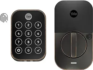 Yale Assure Lock 2 Touch with Wi-Fi (New) - Fingerprint Smart Lock Key-Free in Satin Nickel - YRD450-F-WF1-619