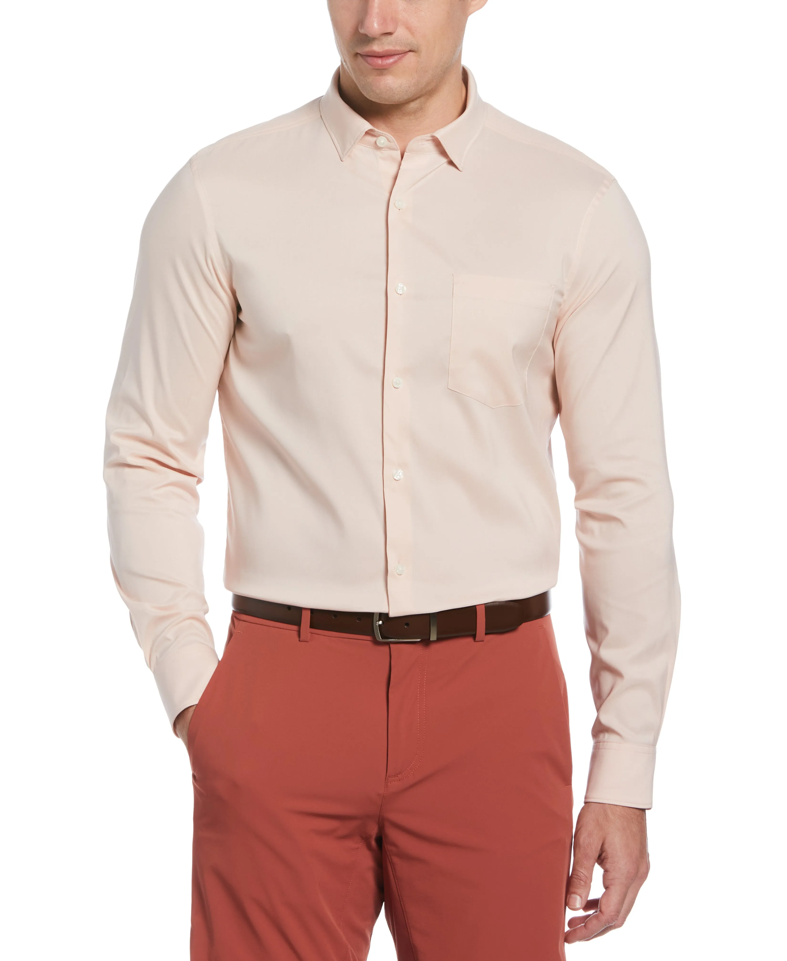 Tall Total Stretch Slim Fit Heather Shirt