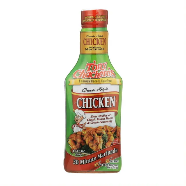 Tony Chachere&#039;s Chacheres Marinade Chkn Pourable 12 Oz Pack of 6 Natural