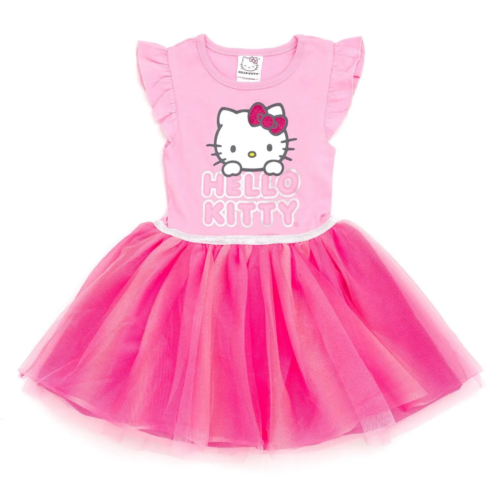 Hello Kitty Girls Tulle Dress Little Kid to Big Kid