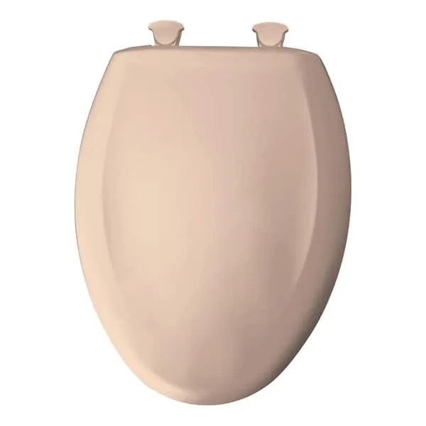 Bemis 1200SLOWT 373 Toilet Seat will Slow Close, Never Loosen and Easily Remove, ELONGATED, Plastic, Loganberry