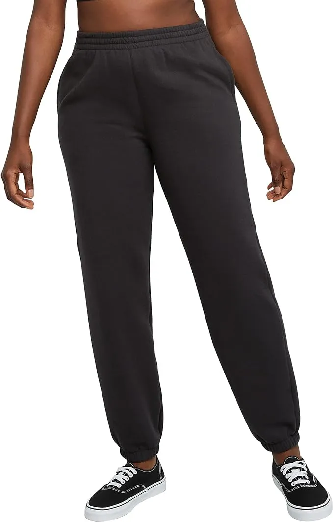 Hanes Originals Women's Jogger Sweatpants With Pockets, 30" Inseam, Sizes XS-XXL