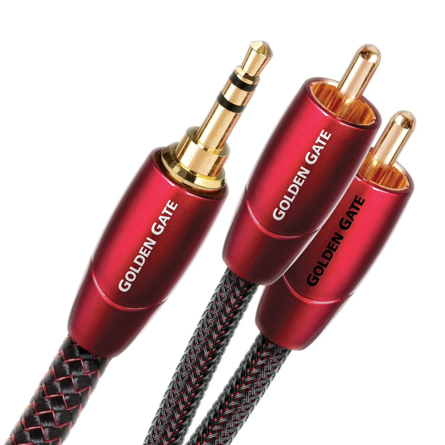 AudioQuest Golden Gate Audio Interconnect Cable - 2.0m / Mini to RCA