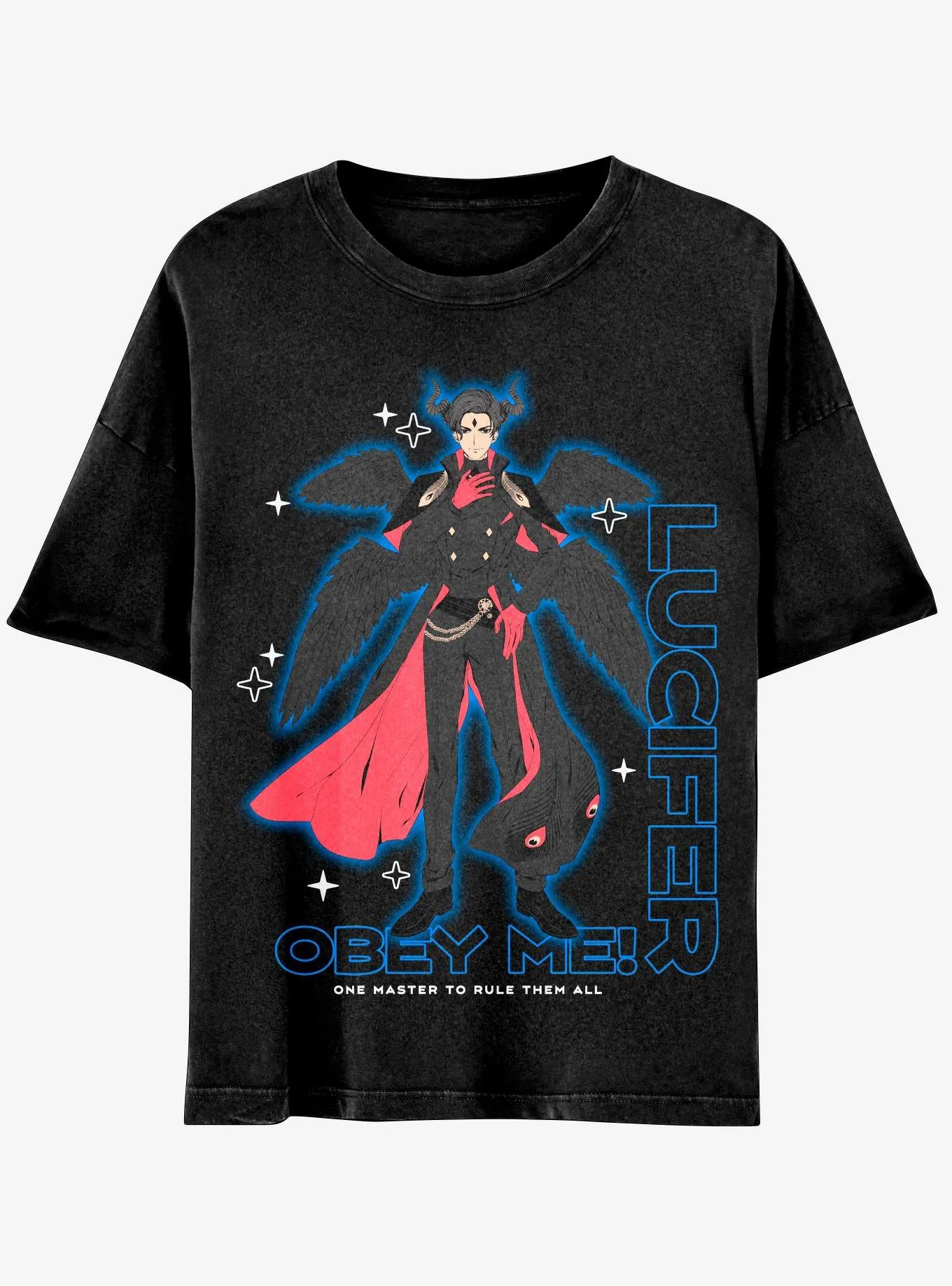 Obey Me! Lucifer Boyfriend Fit Girls T-Shirt | Hot Topic