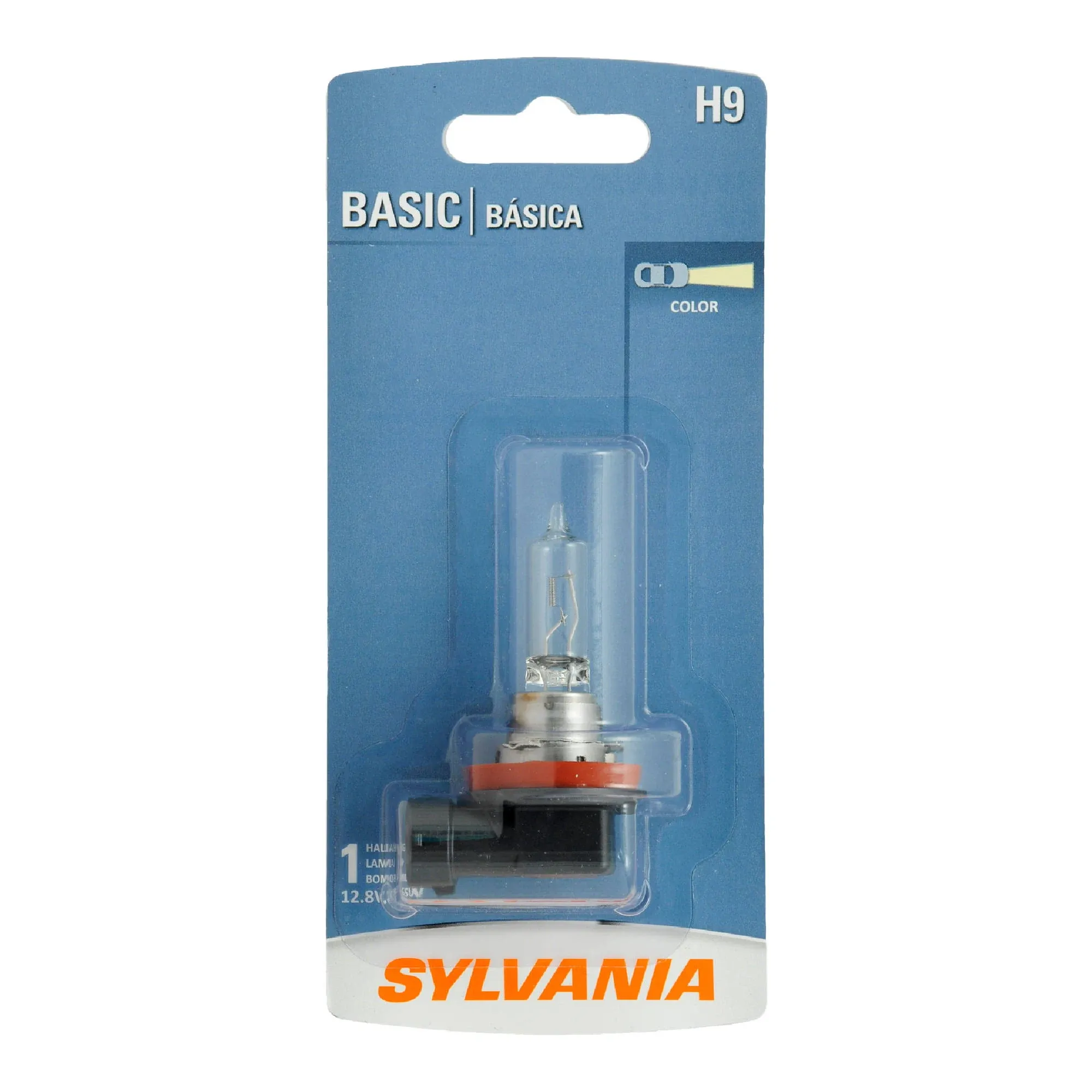 Sylvania Basic H9 65W One Bulb Head Light High Beam Replacement Stock Lamp Bike